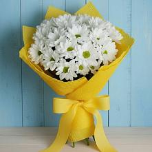 Букет цветов из:  Хризантемы в хуторе Ленина