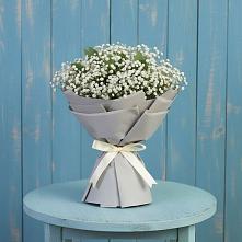Букет цветов из:  Гипсофила в хуторе Ленина