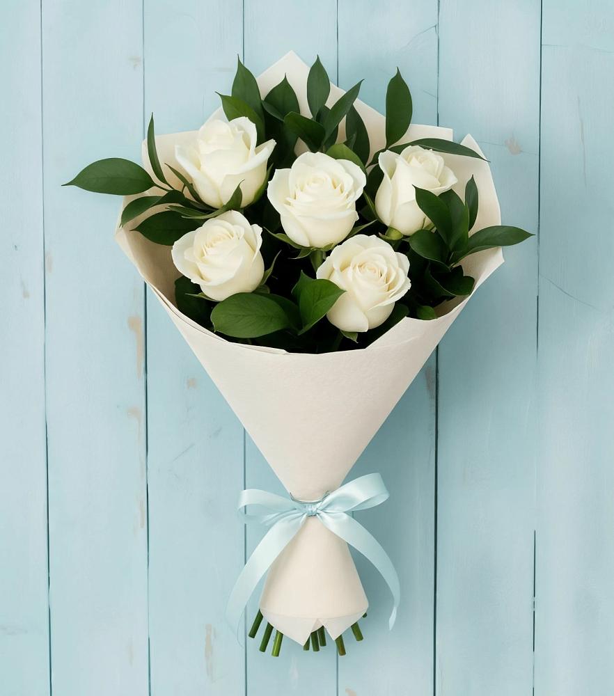 Букет цветов из: Розы в хуторе Ленина