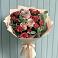 Букет цветов из: Гвоздики и Розы в хуторе Ленина