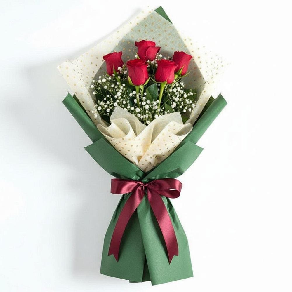 Букет цветов из: Розы в хуторе Ленина