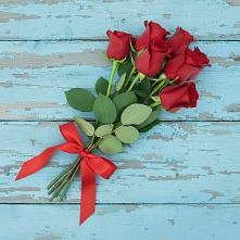 Букет Красные розы в хуторе Ленина
