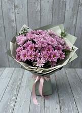 Букет цветов из:  Хризантемы в хуторе Ленина