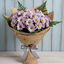 Букет цветов из:  Хризантемы в хуторе Ленина