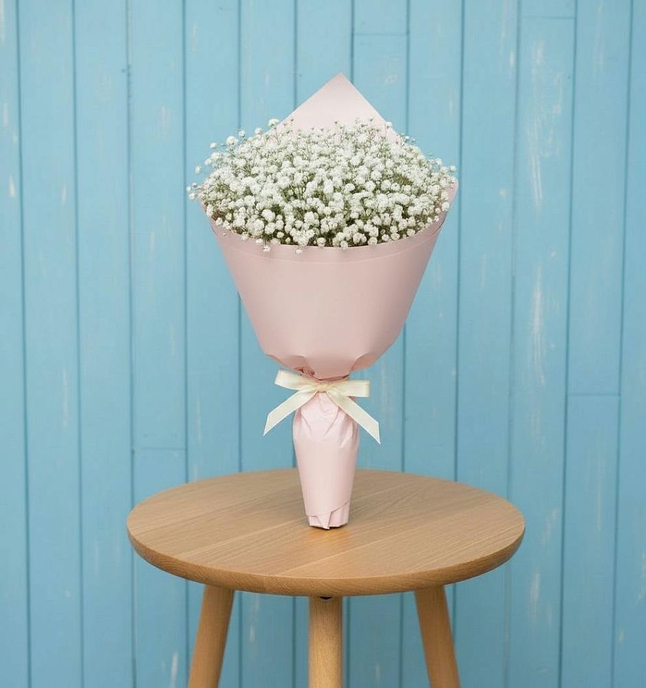 Букет цветов из: Гипсофила в хуторе Ленина