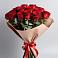 Букет 15 Красных роз Эдлесс Лав в хуторе Ленина