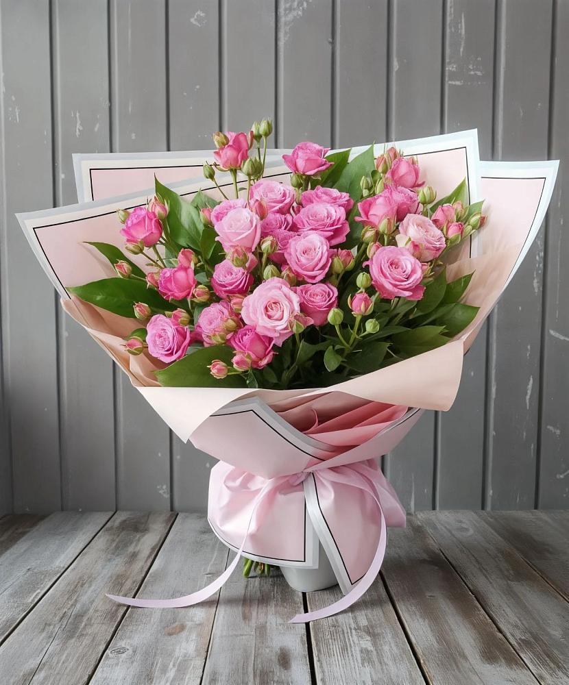 Букет Розовый кустик в хуторе Ленина