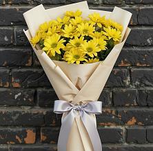 Букет цветов из:  Хризантемы в хуторе Ленина