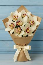 Букет цветов из:  Орхидеи и Розы в хуторе Ленина