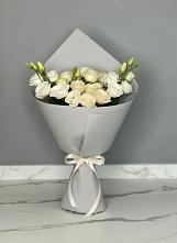 Букет цветов из:  Розы и Лизиантусы #REPLACE_PRED# хуторе Ленина