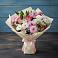 Букет цветов из: Хризантемы, Альстромерии и Розы в хуторе Ленина